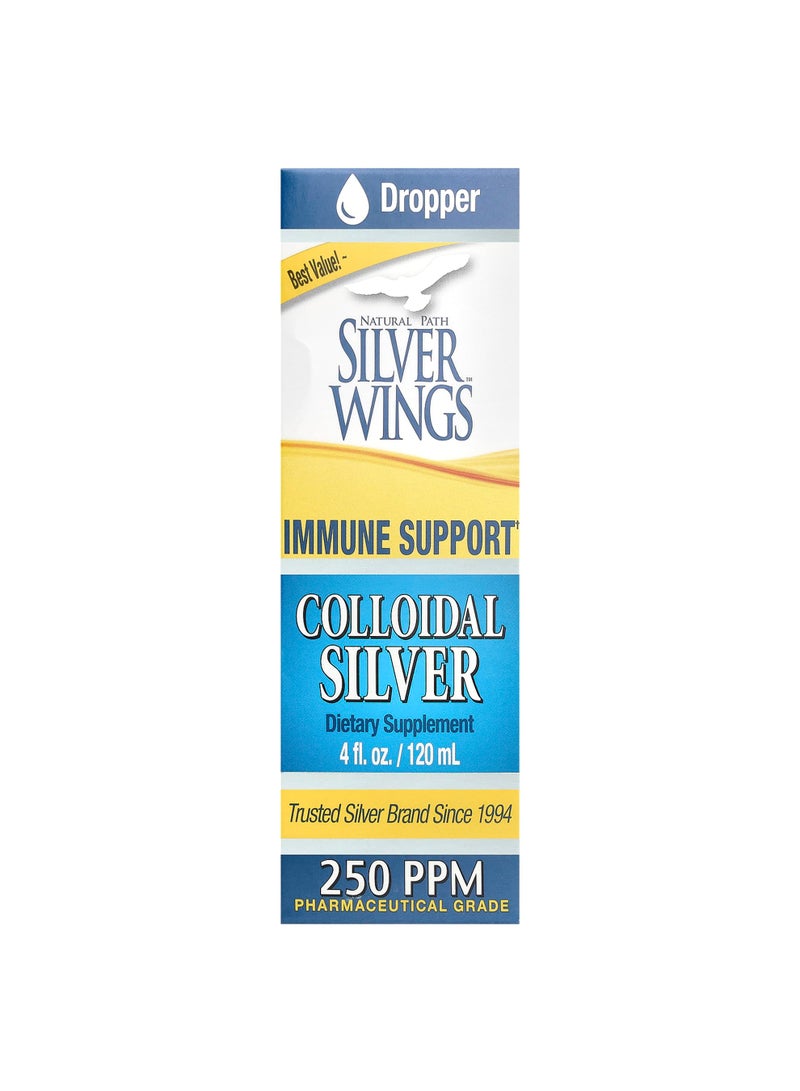 Colloidal Silver, 250 ppm, 4 fl oz (120 ml)